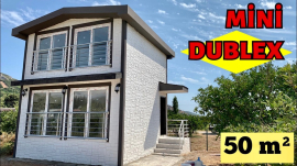 🥰 Mini Dubleks Ev Modeli – Yeterli midir? Prefabrik Ev Turu (50 metrekare)
