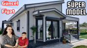SÜPER MODEL 110 m² 2+1 PREFABRİK EV TURU ve FİYATI – Manto Yalıtım Prefabricated Home Price Cost